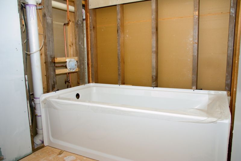 Completed Bathroom with New Bathtub